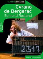 Couverture du livre « Cyrano de Bergerac » de Edmond Rostand et Pierre Troullier aux éditions Belin Education
