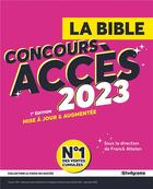 Couverture du livre « La Bible accès (édition 2023) » de Franck Attelan aux éditions Studyrama