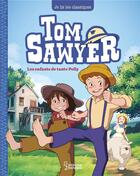 Couverture du livre « Tom Sawyer t.1 ; les enfants de tante Polly » de Mark Twain aux éditions Larousse