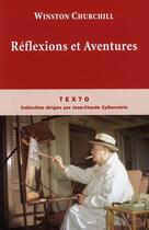 Couverture du livre « Réflexions et aventures » de Winston Churchill aux éditions Tallandier