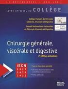 Couverture du livre « College francais de chirurgie generale,viscerale » de College Francais aux éditions Med-line