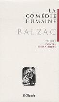 Couverture du livre « La comédie humaine t.25 ; contes drôlatiques » de Honoré De Balzac aux éditions Garnier