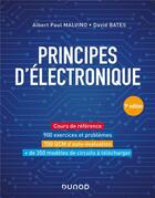 Couverture du livre « Principes d'électronique (9e édition) » de Albert Paul Malvino et David J. Bates aux éditions Dunod