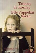 Couverture du livre « Elle s'appelait sarah » de Tatiana De Rosnay aux éditions Heloise D'ormesson