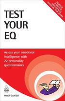Couverture du livre « Test Your EQ » de Philip Carter aux éditions Kogan Page Digital