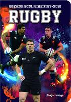 Couverture du livre « L'Agenda Scolaire 2017-2018 Rugby » de Collectif aux éditions Hugo