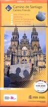 Couverture du livre « Camino de santiago ; 38 étapes ; 11 cartes touristiques » de  aux éditions Cnig