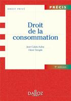 Couverture du livre « Droit de la consommation (9e édition) » de Henri Temple et Jean Calais-Auloy aux éditions Dalloz
