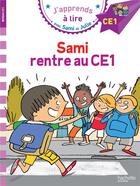 Couverture du livre « Sami et julie ce1 sami rentre au ce1 » de Therese Bonte aux éditions Hachette Education