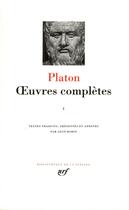 Couverture du livre « Oeuvres completes (tome 1) » de Platon aux éditions Gallimard