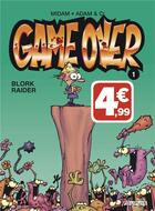 Couverture du livre « Game over T.1 ; blork raider » de A'Dam et Midam aux éditions Dupuis