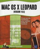 Couverture du livre « Mac Os X Leopard (version 10.5) » de Eric Chautrand aux éditions Eni