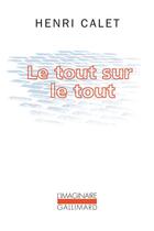 Couverture du livre « Le tout sur le tout » de Henri Calet aux éditions Gallimard