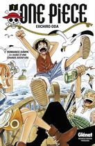 Couverture du livre « One Piece - édition originale t.1 ; Romance Dawn, à l'aube d'une grande aventure » de Eiichiro Oda aux éditions Glenat