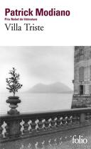 Couverture du livre « Villa triste » de Patrick Modiano aux éditions Folio