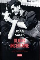 Couverture du livre « Gloire incertaine » de Joan Sales aux éditions Jacqueline Chambon