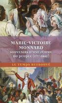 Couverture du livre « Souvenirs d'une femme du peuple » de Marie-Victoire Monnard aux éditions Mercure De France