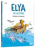Couverture du livre « Elya et sa tribu t.2 : l'attaque du mégalodon » de Milena Picard aux éditions Auzou
