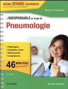 Couverture du livre « L'indispensable en stage de pneumologie (2e édition) » de Benjamin Planquette aux éditions Elsevier-masson