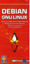 Couverture du livre « Debian gnu/linux ; liste des commandes d'administration » de Collectif aux éditions Eni