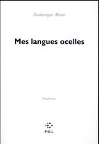 Couverture du livre « Mes langues ocelles » de Dominique Meens aux éditions P.o.l