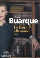 Couverture du livre « Le frère allemand » de Chico Buarque aux éditions Gallimard