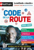 Couverture du livre « Code de la route (édition 2022/2023) » de Collectif aux éditions Nathan