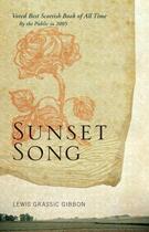 Couverture du livre « Sunset song » de Lewis Grassic Gibbon aux éditions Metailie