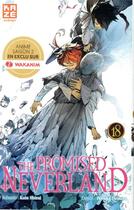 Couverture du livre « The promised Neverland T.18 » de Posuka Demizu et Kaiu Shirai aux éditions Kaze