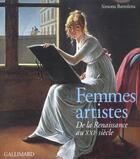 Couverture du livre « Femmes artistes - de la renaissance au xxi siecle » de Simona Bartolena aux éditions Gallimard