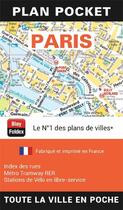 Couverture du livre « Boîte comptoir plan pocket de Paris (15 exemplaires) » de  aux éditions Blay Foldex