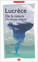 Couverture du livre « De la nature : de rerum natura » de Lucrece aux éditions Flammarion