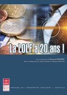 Couverture du livre « La LOLF a 20 ans ! » de Vincent Dussart et Stephane Mouton et Valerie Palma aux éditions Ifr