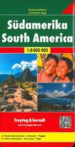 Couverture du livre « Amerique du sud » de  aux éditions Freytag Und Berndt