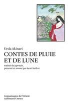 Couverture du livre « Contes de pluie et de lune » de Ueda Akinari aux éditions Gallimard