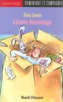 Couverture du livre « Leonie Demenage » de Mireille Villeneuve aux éditions Heritage - Dominique Et Compagnie