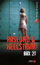 Couverture du livre « Box 21 » de Roslund et Hellstrom aux éditions Presses De La Cite
