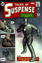 Couverture du livre « Iron Man ; Intégrale vol.1 ; 1963/1964 » de Don Heck et Stan Lee et Jack Kirby aux éditions Panini