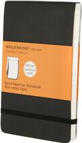 Couverture du livre « Bloc notes ligne poche ; couverture souple noir » de Moleskine aux éditions Moleskine Papet