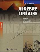 Couverture du livre « Algebre lineaire » de Ouellet Gilles aux éditions Modulo