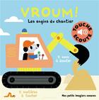Couverture du livre « Vroum, les engins du chantier » de Marion Billet aux éditions Gallimard-jeunesse