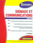 Couverture du livre « Signaux Et Communications » de Hwei Hsu aux éditions Ediscience