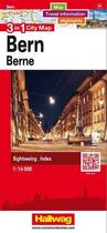Couverture du livre « Bern - Berne3 In 1 City Map » de  aux éditions Hallwag