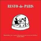 Couverture du livre « Resto-de-paris » de Baron Aude aux éditions Quespire
