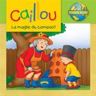 Couverture du livre « Caillou ; la magie du compost » de Eric Sevigny et Sarah-Margaret Johanson aux éditions Chouette