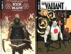 Couverture du livre « The Valiant ; book of death » de  aux éditions Bliss Comics