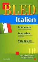 Couverture du livre « BLED ; italien » de C Boi et D Gas aux éditions Hachette Education