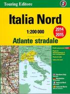 Couverture du livre « **atlas routier italie nord » de  aux éditions Tci