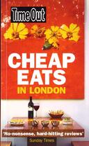 Couverture du livre « CHEAP EATS IN LONDON: 2009-2010 » de  aux éditions Time Out