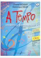 Couverture du livre « A tempo oral t.3 ; 1er cycle, 3e année » de Dominique Millet et Chantal Boulay aux éditions Gerard Billaudot